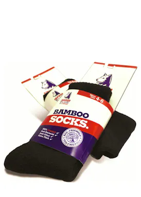 Steel Blue Socks 92% Bamboo A-00003