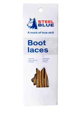 Steel Blue Veters/Laces Wheat/Bruin 140 cm 1 Paar