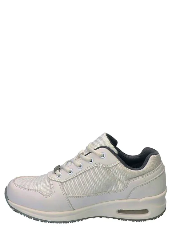 Bata Beekman DB.01-03 Werkschoen Laag Wit