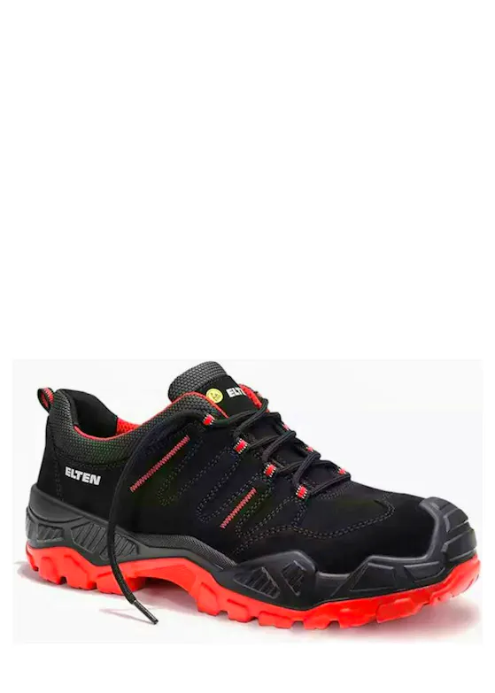 Elten Quentin Black-Red Low ESD S3S