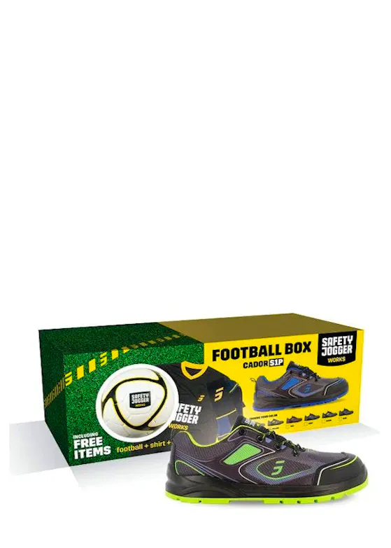 Safety Jogger Promocador S1P Werkschoen Lichtgrijs