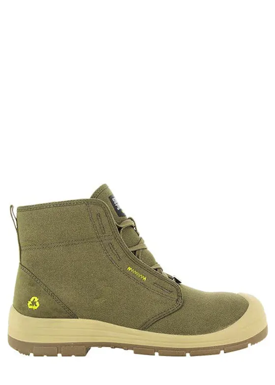 Safety Jogger Ecodesert S1P Werkschoen Halfhoog Khaki