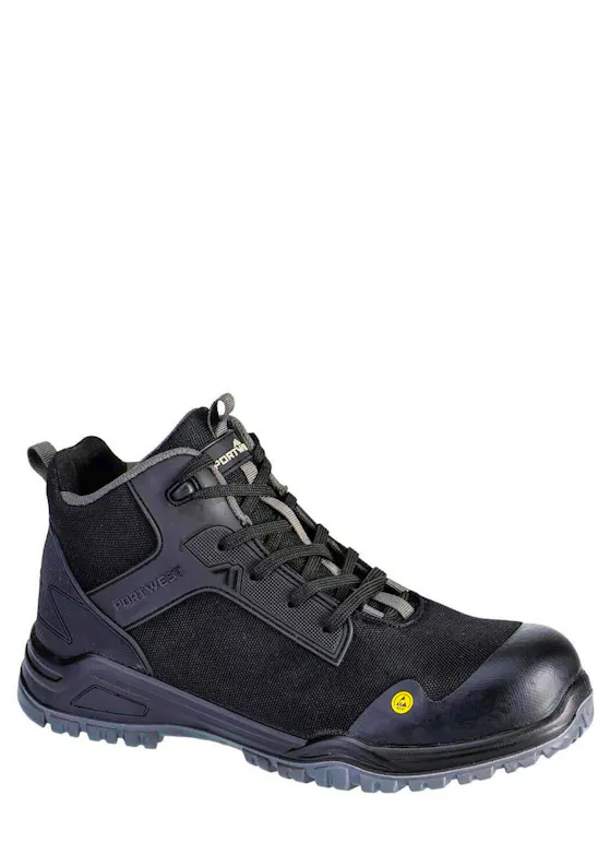 Portwest Bevel Composiet Halfhoge Schoen S3S ESD SR FO