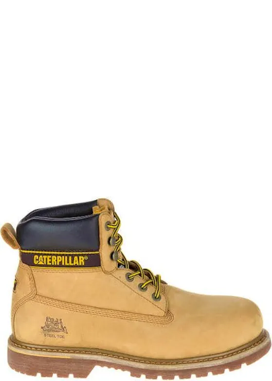 Caterpillar Holton S3 Werklaarzen Honey