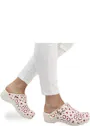 Sanita Flex 38 Klomp Wit/Rood miniatuur
