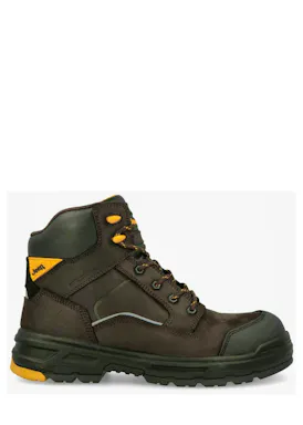 Jeep Safety Hawk Toe MH Dark Brown S3S Werkschoen