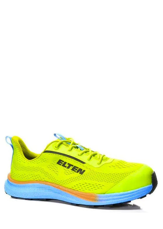 Elten Tavixx XXFE Lime-Blue Low ESD S1 Werkschoen