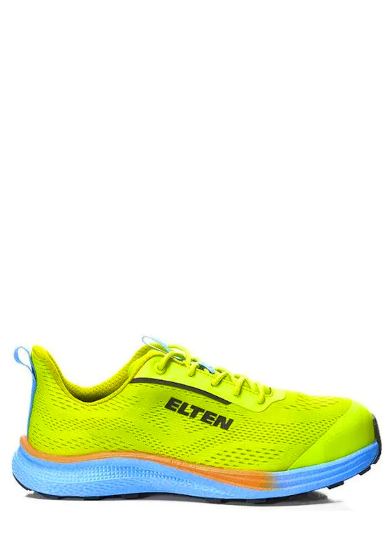 Elten Tavixx XXFE Lime-Blue Low ESD S1 Werkschoen