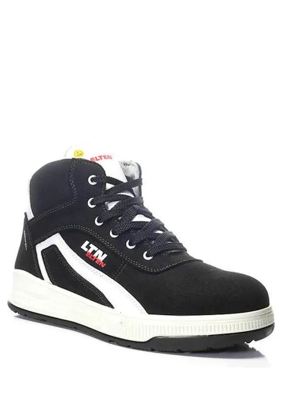 Elten Bates XXST Zwart Mid ESD S3S Werkschoen