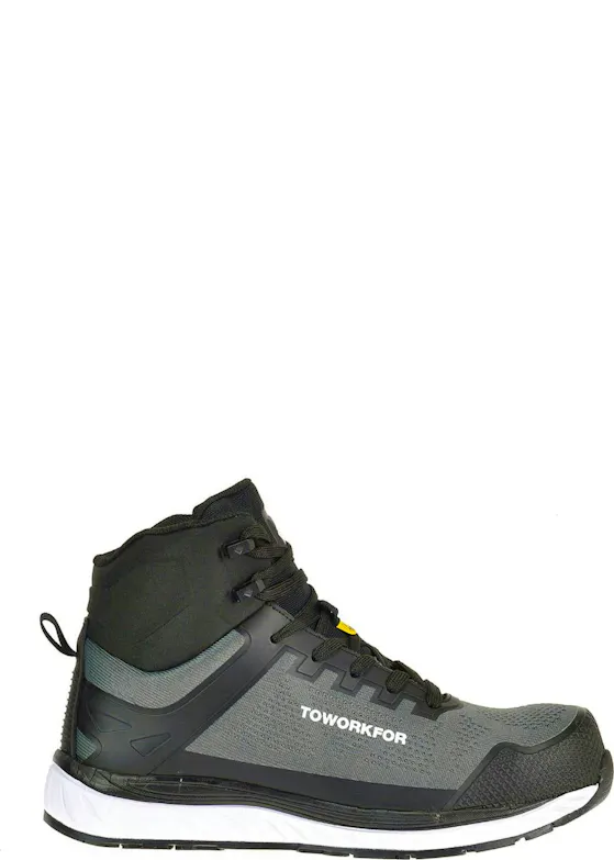 ToWorkFor Super Set Boot Grijs/Zwart/Wit S1P SRC ESD