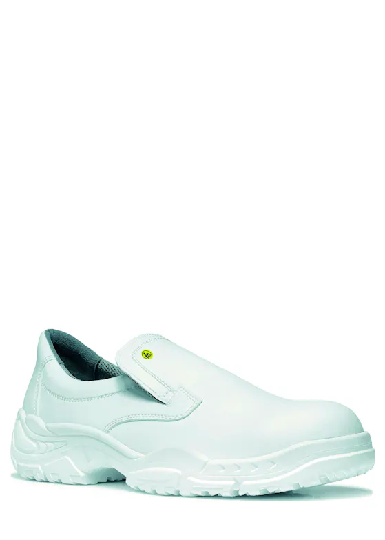 Elten White Slipper Low ESD S2