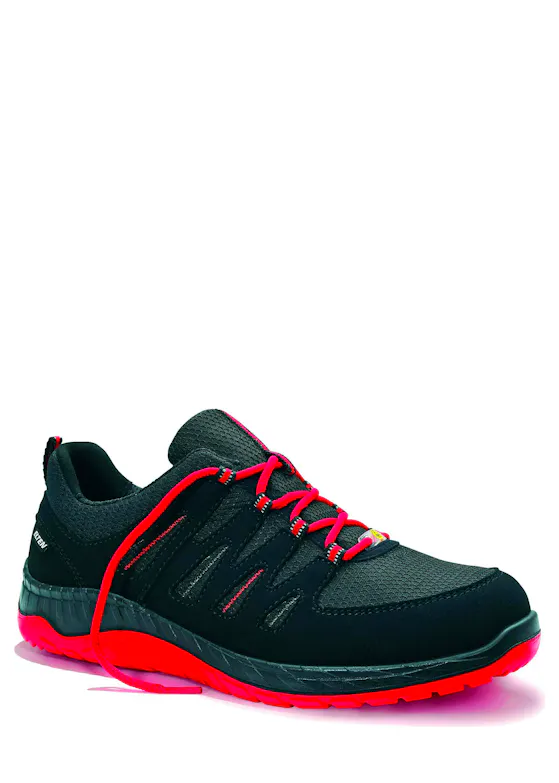 Elten Maddox Black-Red Low ESD S3 2.0