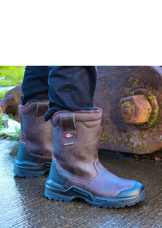Redbrick Boot Brown Wool S7S Werklaars