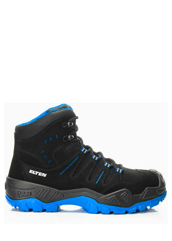 Elten Quentin Black-Blue Mid ESD S3S