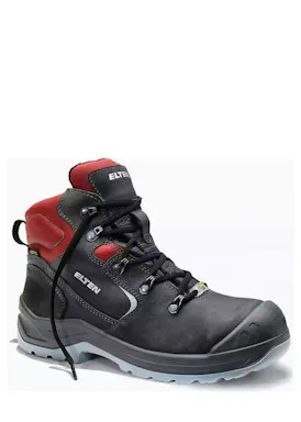 Elten Lena GTX Black-Red Mid ESD S3 CI