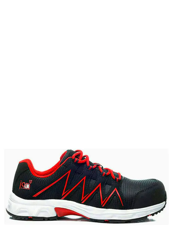 Elten Jori Veiligheidsschoen Jo_Speedy Laag ESD S1P Zwart/Rood