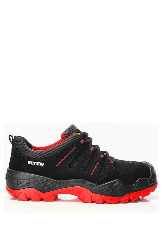 Elten Quentin Black-Red Low ESD S3S