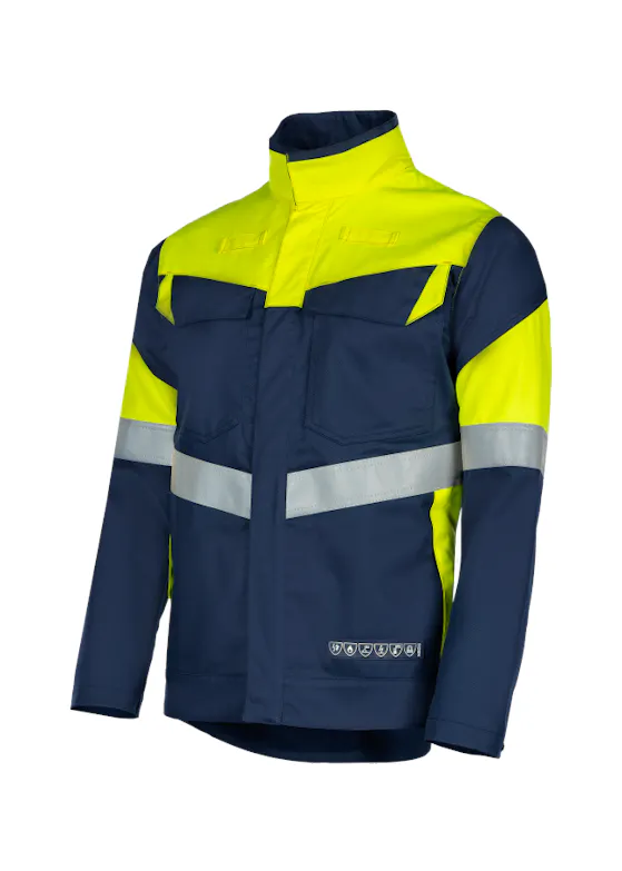 Sioen Hi-Vis Werkjas Norwan 603UA2PJH