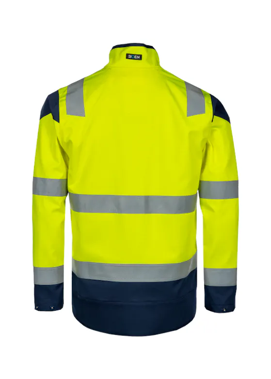 Sioen Hi-Vis Werkjas Ahil 606UA2PFB