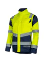 Sioen Hi-Vis Werkjas Ahil 606UA2PFB miniatuur