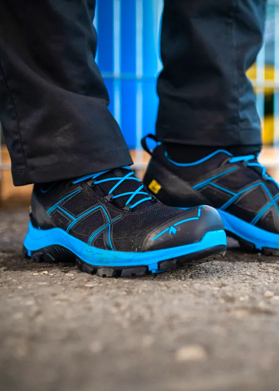 Haix Black Eagle Safety 40.1 Low/Black-Blue S3 Werkschoen