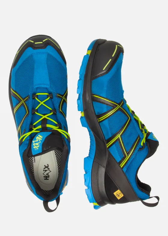 Haix Black Eagle Safety 40.1 Low/Blue-Citrus S3 Werkschoen
