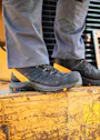 Haix Black Eagle Safety 54 Mid Black/Orange S3 Werkschoen miniatuur