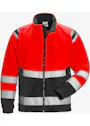 Fristads High Vis Fleecejack Winddicht Klasse 3 4041 FE miniatuur