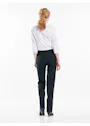 Chaud Devant Dames Wit Stretch 3/4 Sleeve Blouse miniatuur