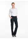 Chaud Devant Dames Wit Stretch 3/4 Sleeve Blouse miniatuur