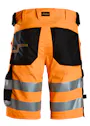 Snickers High-Vis Klasse 1 Stretch Korte Werkbroek 6136 miniatuur