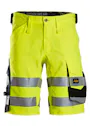 Snickers High-Vis Klasse 1 Stretch Korte Werkbroek 6136 miniatuur