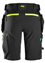 Snickers FlexiWork, Softshell Stretch Korte Werkbroek met Holsterzakken 6140 miniatuur