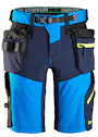 Snickers FlexiWork, Softshell Stretch Korte Werkbroek met Holsterzakken 6140 miniatuur