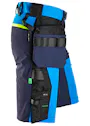 Snickers FlexiWork, Softshell Stretch Korte Werkbroek met Holsterzakken 6140 miniatuur