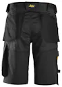 Snickers Workwear Stretch Loose Fit Korte Werkbroek 6153 miniatuur
