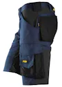 Snickers Workwear Stretch Loose Fit Korte Werkbroek 6153 miniatuur