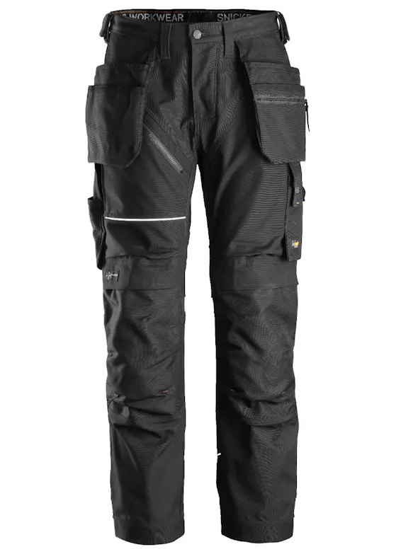Snickers Workwear RuffWork Canvas+ Werkbroek+ met holsterzakken 6214