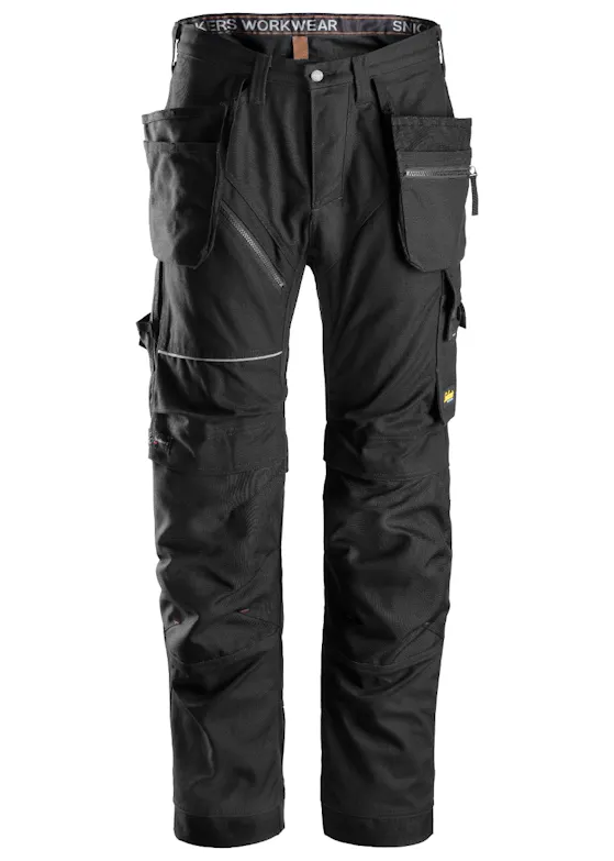 Snickers Workwear RuffWork, Katoen Werkbroek+ met Holsterzakken 6215