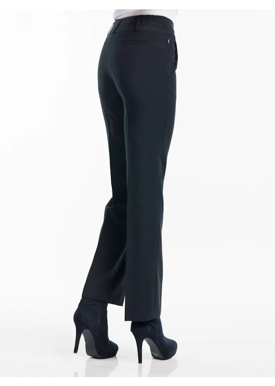 Chaud Devant Dames Zwart Pantalon