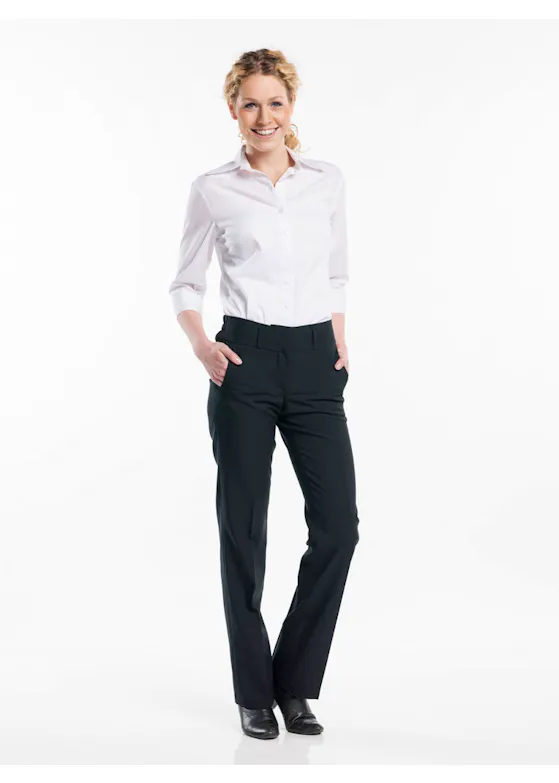 Chaud Devant Dames Zwart Pantalon