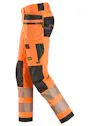 Snickers High-Vis Klasse 2 4-Way Stretch Werkbroek met Holsterzakken 6232 miniatuur