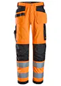 Snickers High-Vis Klasse 2 Werkbroek met Holsterzakken 6238 miniatuur