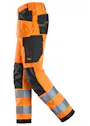 Snickers High-Vis Klasse 2 Werkbroek met Holsterzakken 6238 miniatuur