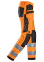 Snickers High-Vis Klasse 2 Werkbroek met Holsterzakken 6238 miniatuur