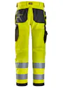 Snickers High-Vis Klasse 2 Werkbroek met Holsterzakken 6238 miniatuur