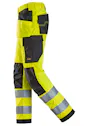 Snickers High-Vis Klasse 2 Werkbroek met Holsterzakken 6238 miniatuur