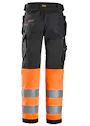 Snickers High-Vis Klasse 1 Werkbroek met Holsterzakken 6239 miniatuur