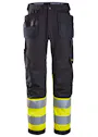 Snickers High-Vis Klasse 1 Werkbroek met Holsterzakken 6239 miniatuur