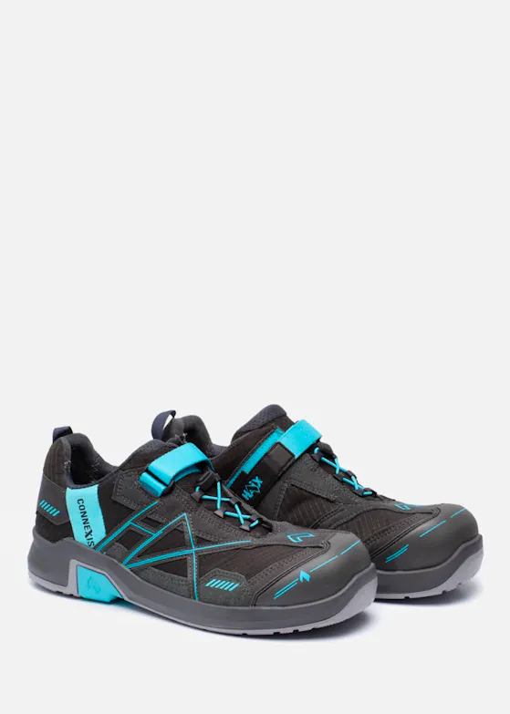 Haix Connexis Safety T S1 Low Grey-Atoll Dames Werkschoen